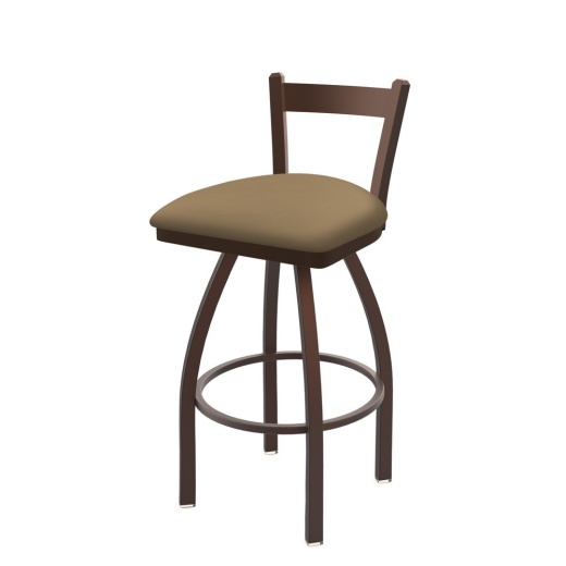 821 Catalina Low Back Swivel Stool With Bronze Finish And Canter Sand Seat