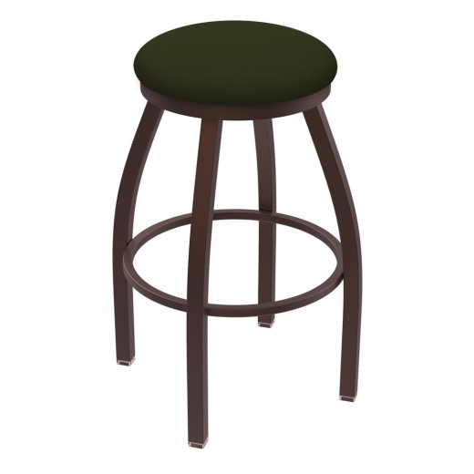 Xl 802 Misha Swivel Stool With Bronze Finish And Canter Pine Seat