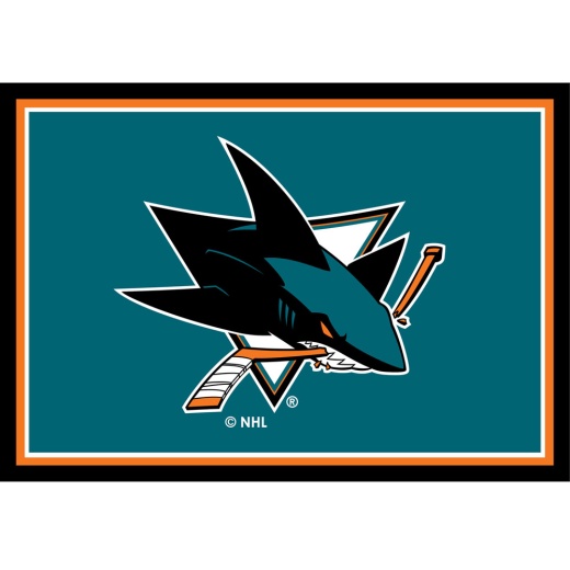 San Jose Sharks 3X4 Area Rug