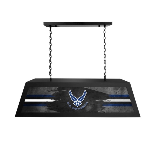 United States Air Force Long Box Billiard Light By Holland Bar Stool Company