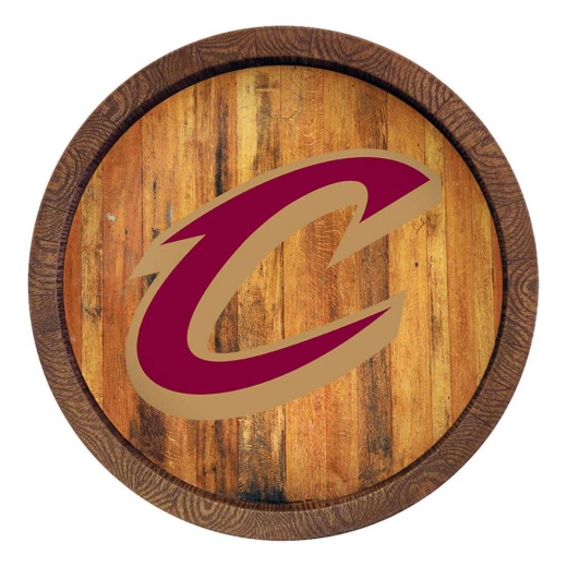 Cleveland Cavaliers: "Faux" Barrel Top Sign
