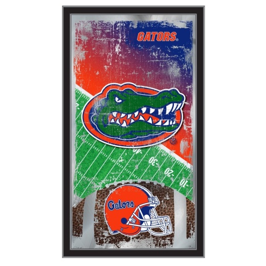 Florida 15" X 26" Football Mirror By Holland Bar Stool Company