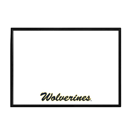 Michigan Wolverines: Framed Dry Erase Wall Sign