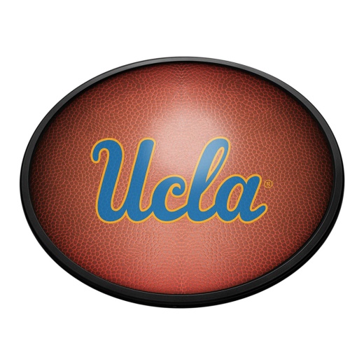 Ucla Bruins: Pigskin Oval Slimline Lighted Wall Sign