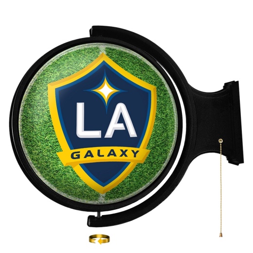 La Galaxy: Pitch Original Round Rotating Lighted Wall Sign