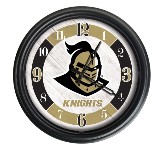 University Of Central Florida Indoor/Outdoor Led Wall Clock By Holland Bar Stool Co