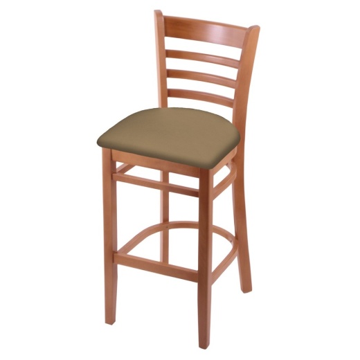 3140 Stool With Medium Finish And Canter Sand Seat