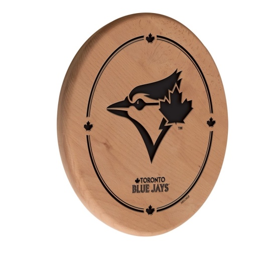 Toronto Blue Jays 13" Laser Engraved Solid Wood Sign By Holland Bar Stool Co