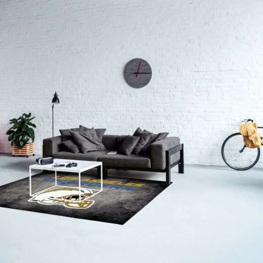 Los Angeles Chargers 4'X6' Distressed Rug