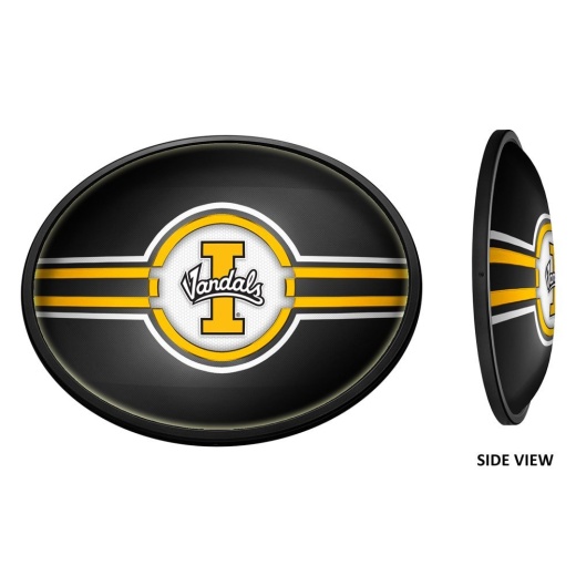 University Of Idaho Vandals Slimline Led Team Spirit Wall Signprimary Logoyellow