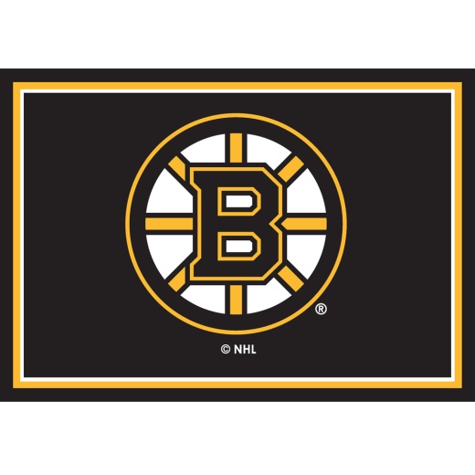 Boston Bruins 3X4 Area Rug