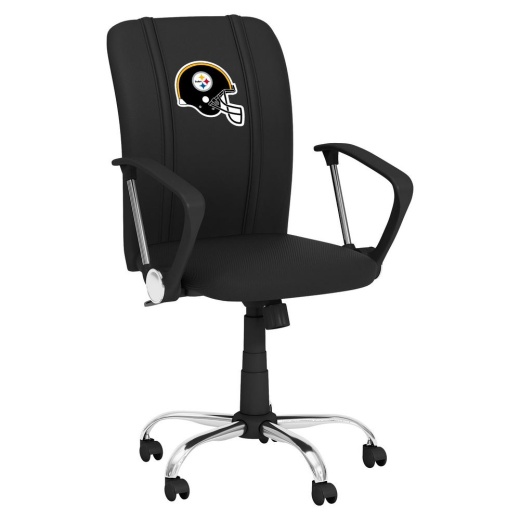 Curve Task Chair With Pittsburgh Steelers