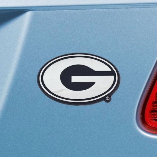 Georgia Bulldogs 3D Chrome Metal Emblem