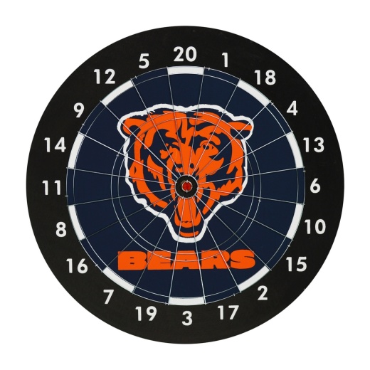 Chicago Bears Paper Dartboard Gift Set
