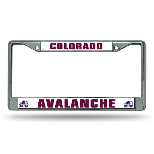 Colorado Avalanche Chrome Frames