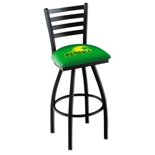 L014 Kentucky State University Swivel Stool With Black Wrinkle Finish
