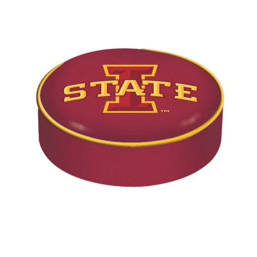 Iowa State Bar Stool Seat Cover By Hbs
