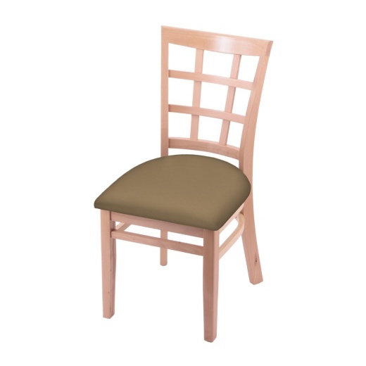 3130 18" Chair With Natural Finish And Canter Sand Seat