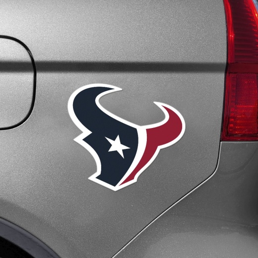 Houston Texans Large Team Logo Magnet 10" (8.7329"X8.3078")