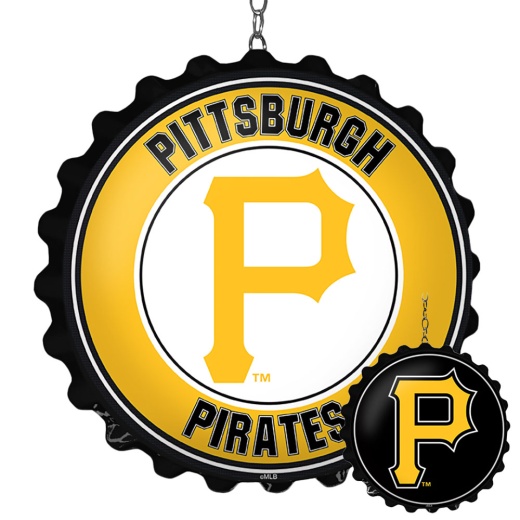 Pittsburgh Pirates: Doublesided Bottle Cap Dangler
