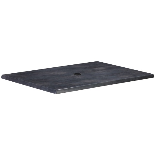 30" X 48", Indoor/Outdoor Allseason Endurotop Table Top With Umbrella Hole By The Holland Bar Stool Co