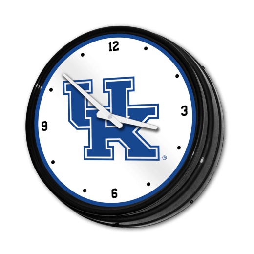 Kentucky Wildcats: Retro Lighted Wall Clock