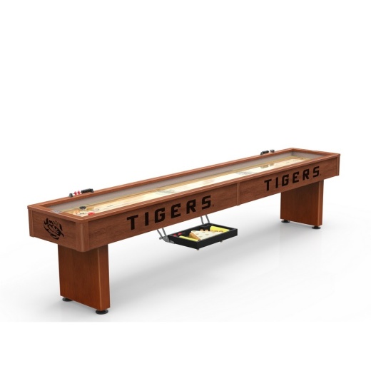 Louisiana State 12' Shuffleboard Table By Holland Bar Stool Co