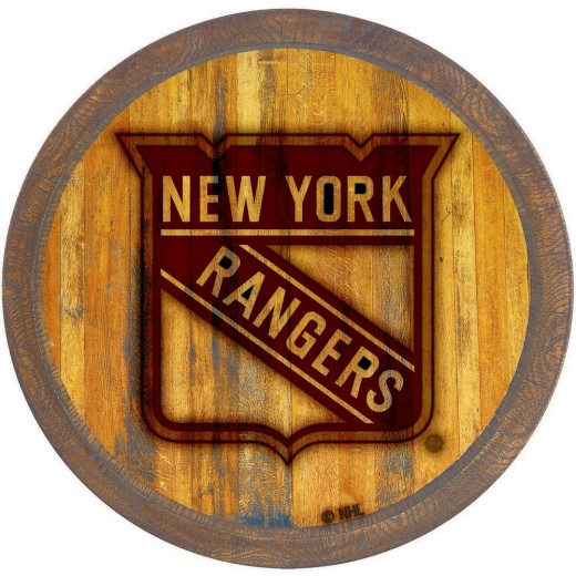York Rangers: Branded "Faux" Barrel Top Sign