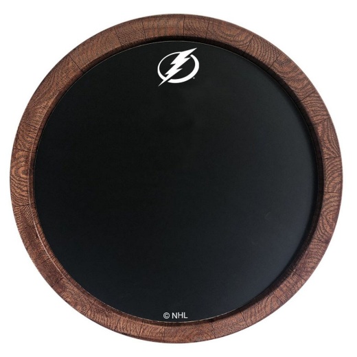 Tampa Bay Lightning: Chalkbaord "Faux" Barrel Top Sign