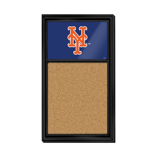 York Mets: Logo Cork Note Board