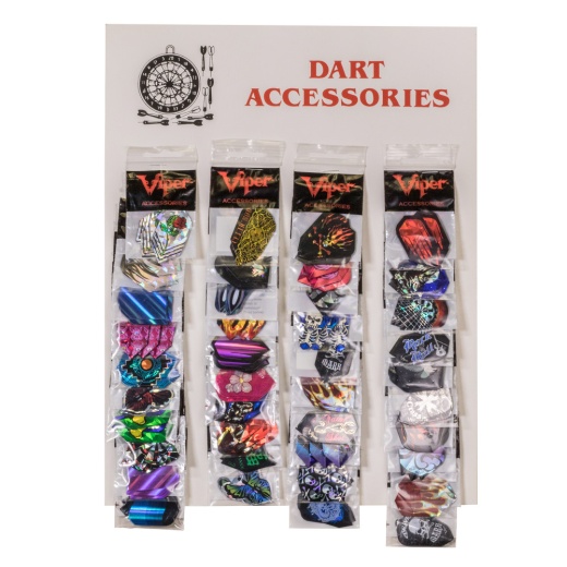 Viper Accessory Card With 40 Vlux Glitter Flights