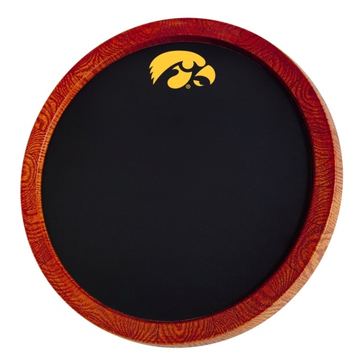 University Of Iowa Hawkeyes 20" Barrel Team Logo Chalkboardtigerhawk