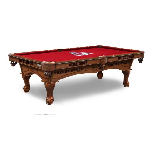 Fresno State 8' Pool Table By Holland Bar Stool Co