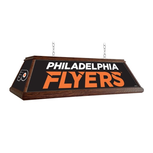 Philadelphia Flyers: Premium Wood Pool Table Light
