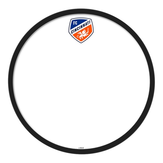 Fc Cincinnati: Modern Disc Dry Erase Wall Sign