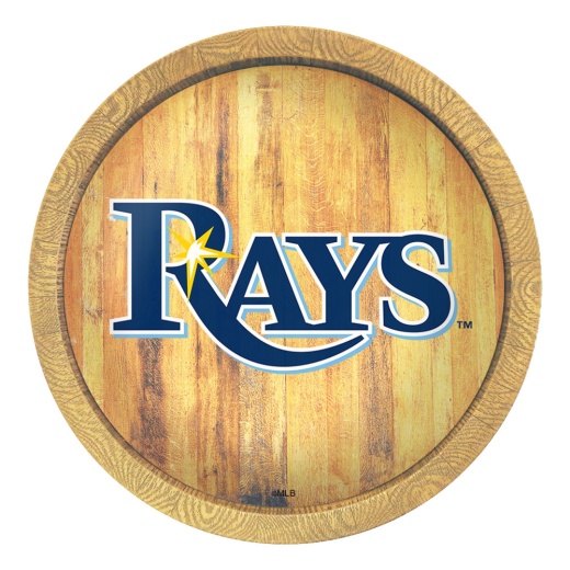 Tampa Bay Rays: "Faux" Barrel Top Sign