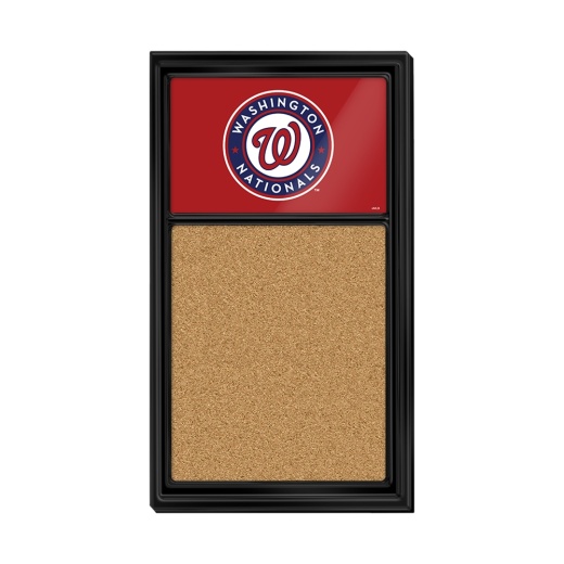 Washington Nationals: Cork Note Board