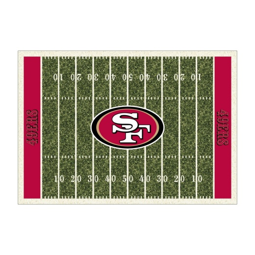San Francisco 49Ers 6'X8' Homefield Rug