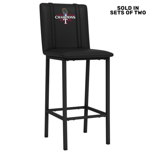 Bar Stool 500 With Texas Rangers 2023 Champions Logo Set Of 2