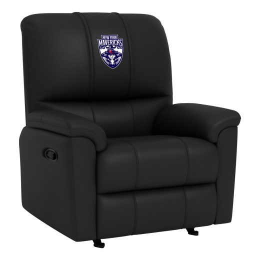 Rocker Recliner With York Mavericks Primary Logo