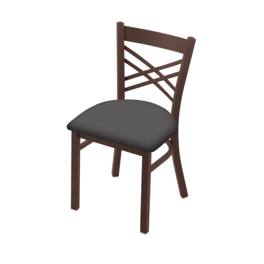 620 Catalina 18" Chair With Bronze Finish And Canter Storm Seat