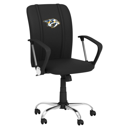 Nashville Predators Nhl Curve Task Chair