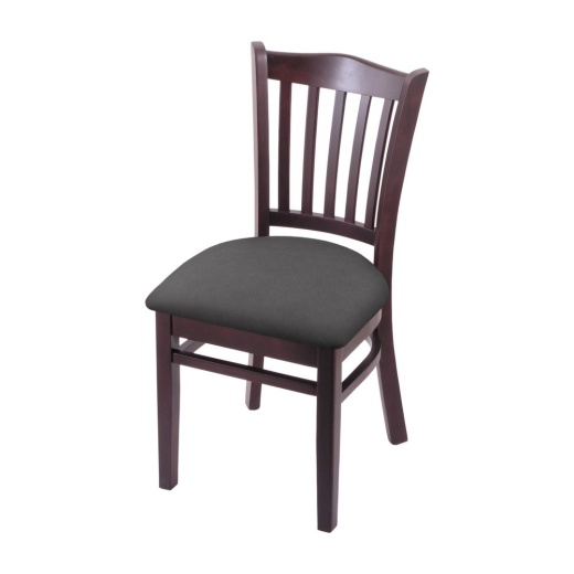 3120 18" Chair With Dark Cherry Finish And Canter Storm Seat