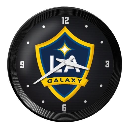 La Galaxy: Ribbed Frame Wall Clock