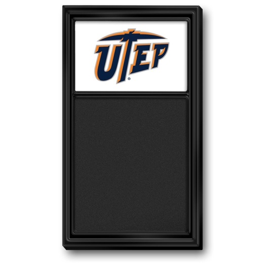 Utep Miners Team Board Chalkboardprimary Logo