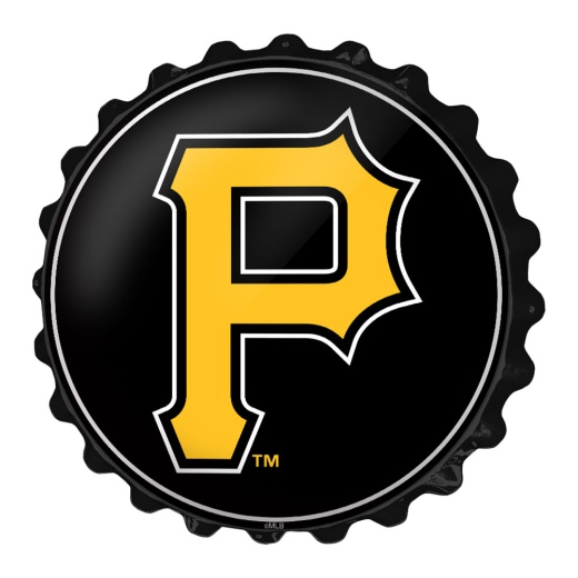 Pittsburgh Pirates: Logo Bottle Cap Wall Sign