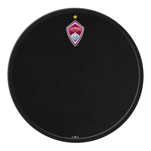 Colorado Rapids: Modern Disc Corkboard Wall Sign