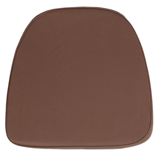 Louise Soft Brown Fabric Chiavari Chair Cushion