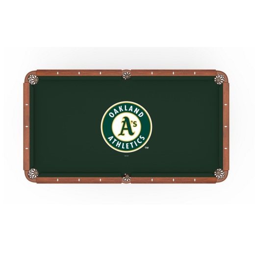 Oakland Athletics Pool Table Cloth By Holland Bar Stool