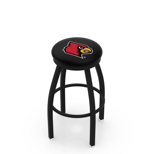 L8b2b Black Wrinkle Louisville Swivel Bar Stool With Accent Ring By Holland Bar Stool Company